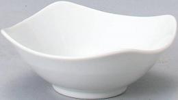 美濃焼 12cmボウル_スクエア ホワイト (個箱・名入れ代は、別途見積)の商品画像