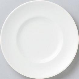 【名入れ専用】 美濃焼 ワイド24cm皿_スパツィオ ホワイト ※別途見積の商品画像