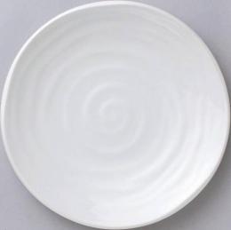 美濃焼 28cm皿_鳴門 白 (個箱・名入れ代は、別途見積)の商品画像