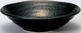 美濃焼 14cm深皿_鳴門 黒耀 (個箱・名入れ代は、別途見積)の商品画像