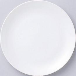 美濃焼 メタ玉24cm皿_白中華 (個箱・名入れ代は、別途見積)の商品画像