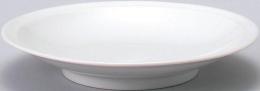 美濃焼 リム高台22cm皿_白中華 (個箱・名入れ代は、別途見積)の商品画像