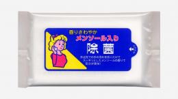 メンソール入り除菌ウェット　(既製品)の商品画像