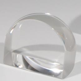 [2Dレーザー加工代込] ペーパーウエイト拡大鏡 小 ※別途版代の商品画像