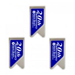 オリジナルステンレスクリップ　S　シールラベルインクジェットフルカラー 3個セット　100個〜の商品画像