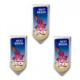 オリジナルステンレスクリップ　C　シールラベルインクジェットフルカラー 3個セット　100個〜の商品画像