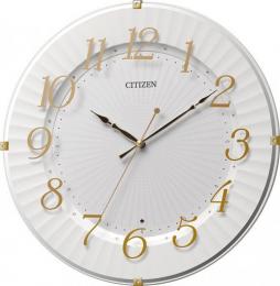 シチズン 電波掛時計 (文字板飾り付) [名入れ別途お見積もり]の商品画像