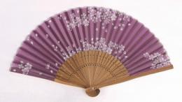シルク扇子 京の都 婦人用柄の商品画像