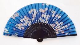 シルク扇子 春の賑わい 婦人用柄の商品画像