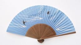 紙扇子 つばめ 紳士用柄の商品画像