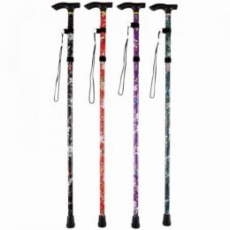 花柄折りたたみステッキの商品画像