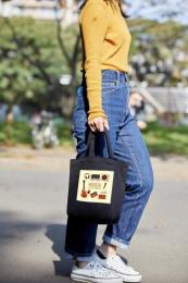 キャンバスデイリートート(SM) ナイトブラックの商品画像