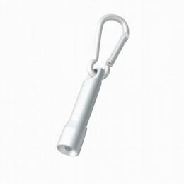 LEDカラビナ付ライト マットシルバーの商品画像