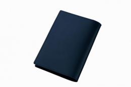 レザーブックカバー ネイビーの商品画像