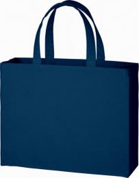 キャンバスカレッジトート(L)ワイド ミッドナイトブルーの商品画像