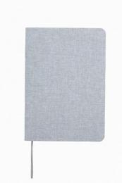 テキスタイルカバーノート グレーの商品画像