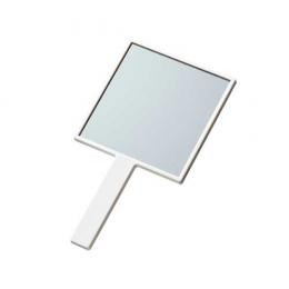 スクエアハンドミラー ホワイトの商品画像