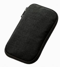 文具まとめて持ち運びポーチ ブラックの商品画像