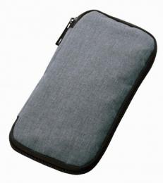 文具まとめて持ち運びポーチ グレーの商品画像
