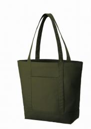 キャンバスライントート(L)　カーキの商品画像