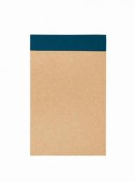 リサイクルA7メモパッド　ブルーの商品画像