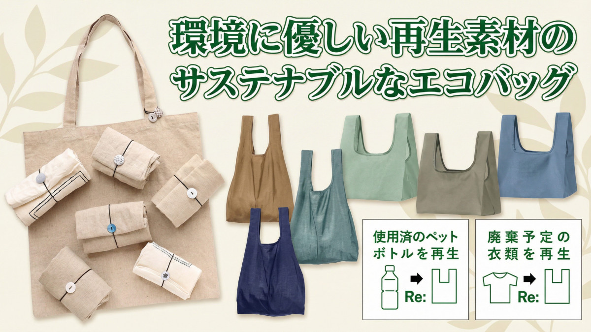 サステナブルエコバッグ