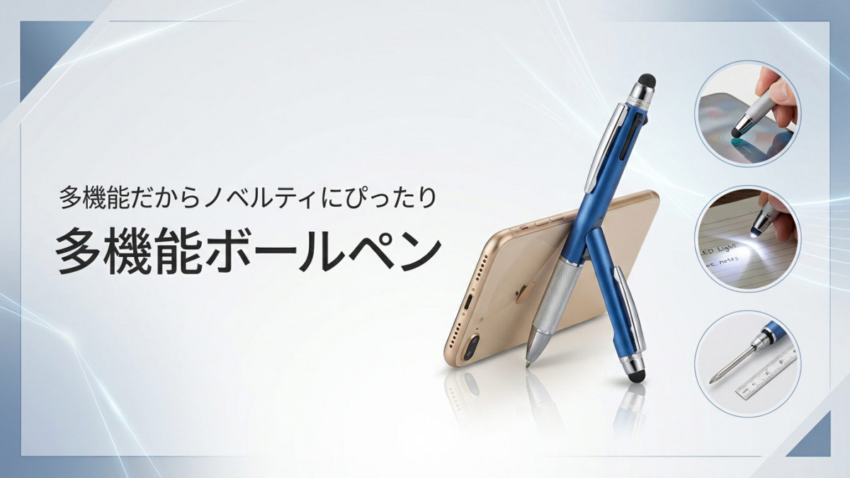 多機能・名入れボールペン