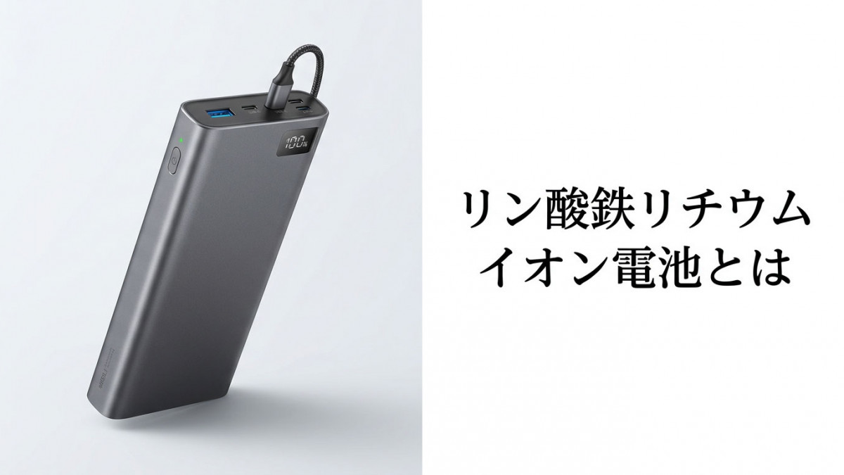 リン酸鉄リチウムイオン電池とは