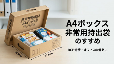 A4ボックス非常用持出袋