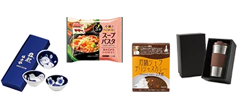 女性に喜ばれるノベルティ : 食器・食品