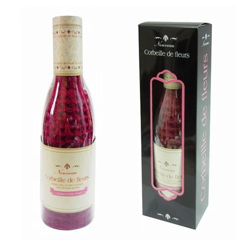 フラワー・ワインボトル