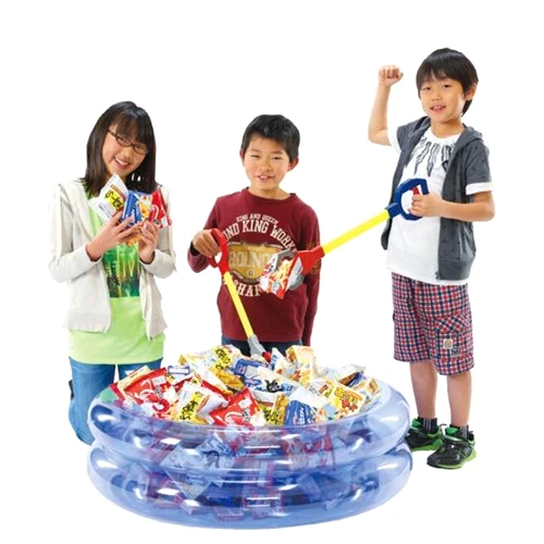 お菓子つかみ取り 抽選会